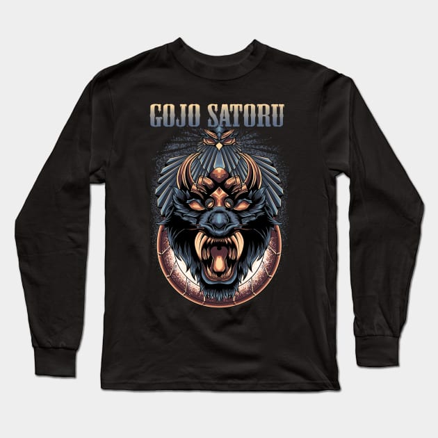 GOJO SATORU BAND Long Sleeve T-Shirt by MrtimDraws